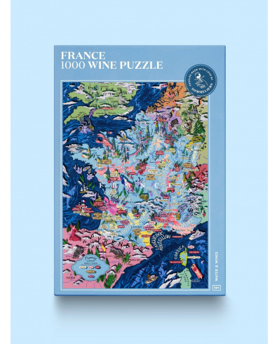 Wein Puzzle France