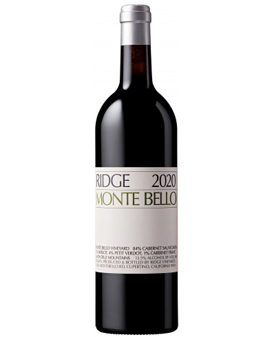 Ridge Vineyards Monte Bello 2020