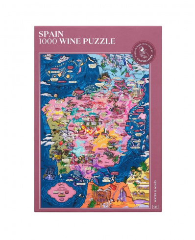 Wein Puzzle Spain