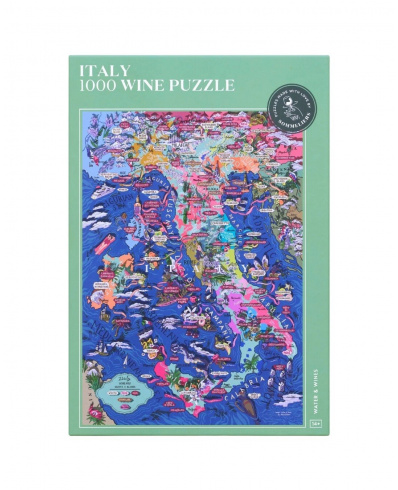 Wein Puzzle Italy