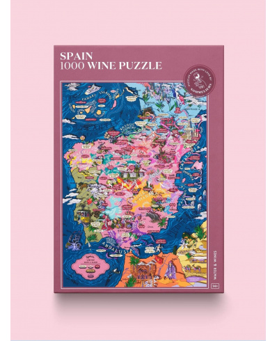 Wein Puzzle Spain