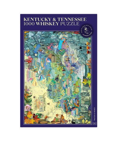 Whiskey Puzzle Kentucky & Tennessee