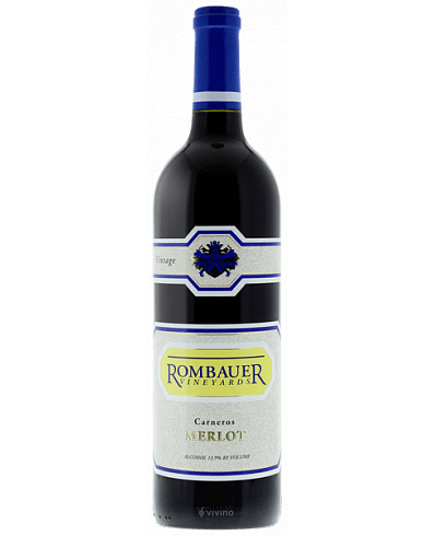 Rombauer Vineyards Carneros Merlot 2019 750ml