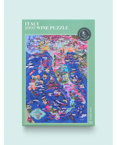 Wein Puzzle Italy