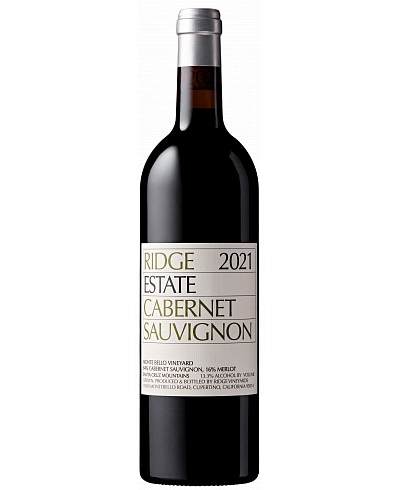 Ridge Vineyards Estate Cabernet Sauvignon 2022 750ml