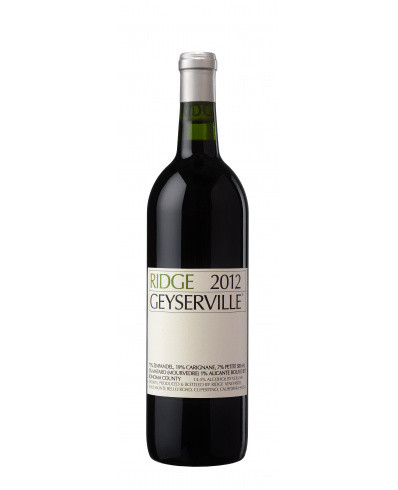 Ridge Vineyards Geyserville 2012